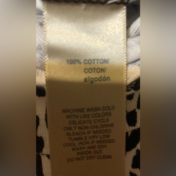 Ladies Size Large Rafaella Leopard Button Down Sweater - Picture 3 of 14